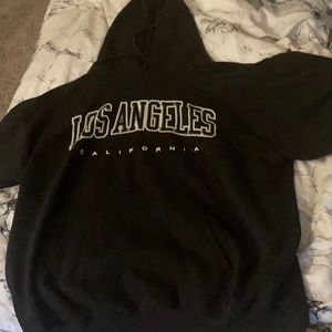 Brandy Melville Los Angeles oversized hoodie